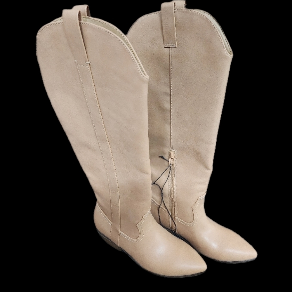 Universal Thread Women's Sommer Boots, Lt Brown, Sz 6, NWT